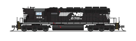 EMD SD40-2 High Nose - Sound and DCC - Paragon4 -- Norfolk Southern #1628 (black, white, Horse Head Logo)-1