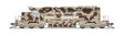 EMD SD40-2 Low Nose - Standard DC - Stealth -- Union Pacific #3593 (Desert Victory, camouflage)-1