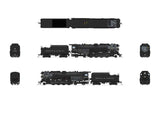 Class A1a Lima 2-8-4 Berkshire - Standard DC - Stealth Hybrid -- Boston & Albany #1400 (Early 1930s, black, graphite)-2