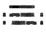 Class A1b Lima 2-8-4 Berkshire - Sound and DCC - Paragon4 Hybrid -- Boston & Albany #1442 (Post 1946, black, graphite)-2