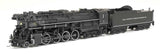 Lima 2-8-4 Berkshire - Standard DC - Stealth Hybrid -- Lima Locomotive Works #1 (black, graphite)-1