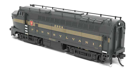 Baldwin BF16 Sharknose Powered A-Unpowered B Set - Sound and DCC - Paragon4 -- Pennsylvania Railroad #2004A, 2004B (Brunswick Green, 5-Stripe)-2