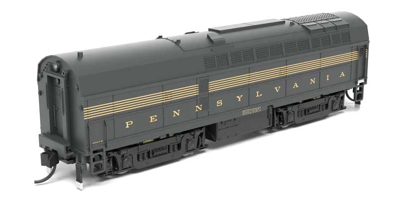 Baldwin BF16 Sharknose Powered A-Unpowered B Set - Sound and DCC - Paragon4 -- Pennsylvania Railroad #2004A, 2004B (Brunswick Green, 5-Stripe)-3