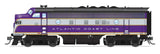 EMD F3A - Sound and DCC - Paragon4(TM) -- Atlantic Coast Line #344 (purple, silver, yellow)-1