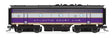 EMD F3B - Sound and DCC - Paragon4(TM) -- Atlantic Coast Line #343B (purple, silver, yellow)-1