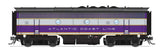 EMD F3B - Standard DC - Stealth -- Atlantic Coast Line #343B (purple, silver, yellow)-1
