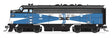 EMD F3A - Sound and DCC - Paragon4(TM) -- Boston & Maine #4228A (McGinnis, blue, white, black)-1