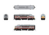 EMD F3A - Standard DC - Stealth -- Delaware, Lackawanna & Western #663 (2020s Steamtown Version, gray, maroon)-2
