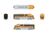 EMD F3A - Sound and DCC - Paragon4(TM) -- Denver & Rio Grande Western #5524 (Prospector Scheme, Aspen Gold, silver)-2