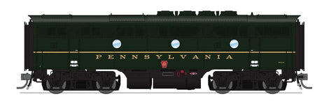 EMD F3 A-Unpowered B Set - Standard DC - Stealth -- Pannsylvania Railroad #9510A, 9510B (Single Stripe, Brunswick Green)-2