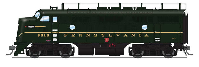 EMD F3A - Standard DC - Stealth -- Pannsylvania Railroad #9517A (Single Stripe, Brunswick Green)-1