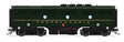 EMD F3B - Standard DC - Stealth -- Pannsylvania Railroad #9513B (Single Stripe, Brunswick Green)-1