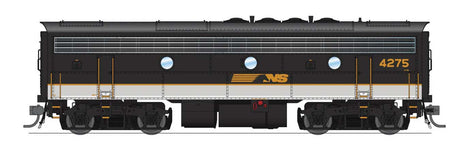 EMD F7 A-Unpowered B Set - Sound and DCC - Paragon4(TM) -- Norfolk Southern #4270, 4275 (Tuxedo, black, white, gold)-2