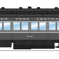 Heavyweight 5-Car Combine, 3 P70 Coach, Business Car Set - Ready to Run -- New York Central (2-Tone Gray)