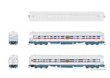 Heavyweight Business Car Observation - Ready to Run -- American Freedom Train (1947 Scheme, white, red, blue, gold)-2