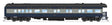 Heavyweight Business Car Observation - Ready to Run -- Baltimore & Ohio #100 (blue, gray, black)-1
