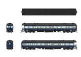 Heavyweight Business Car Observation - Ready to Run -- Baltimore & Ohio #100 (blue, gray, black)-2