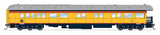 Heavyweight Business Car Observation - Ready to Run -- Chessie Steam Special #18 (yellow, blue, vermillion, silver)-1