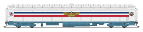 80' PRR P70 Coach - Ready to Run -- American Freedom Train (1947 Scheme, white, red, blue, gold Eagle)-1