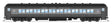 80' PRR P70 Coach - Ready to Run -- New York Central (2-Tone Gray)-1