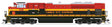EMD SD70ACe - Sound, DCC and Smoke - Paragon4(TM) -- Kansas City Southern #4156 (red, yellow, black)-1