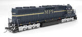 EMD SD45 - Sound and DCC - Paragon4(TM) -- Motive Power International Leasing MPI #9019 (blue, gold)-2