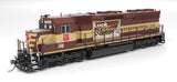 EMD SD45 - Standard DC - Paragon4(TM) -- Wisconsin Central #7525 (maroon, gold, Operation Lifesaver Banner)-1