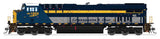 GE ES44AC GEVO - Sound and DCC - Paragon4(TM) -- CSX #1869 (Chesapeake & Ohio Heritage, blue, gray, yellow)-1