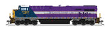GE ES44AC GEVO - Standard DC - Stealth -- CSX #1871 (Atlantic Coast Line Heritage, blue, purple, silver, yellow)-1