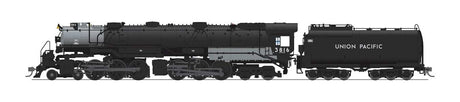 UP Class CSA-2 Post-1947 Early 4-6-6-4 Challenger - Standard DC - Stealth -- Union Pacific #3816 (Rebuilt Front Engine, black, graphite)
