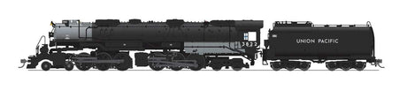 UP Class CSA-2 Post-1947 Early 4-6-6-4 Challenger - Standard DC - Stealth -- Union Pacific #3835 (Cast Cylinder Front Engine, black, graphite)