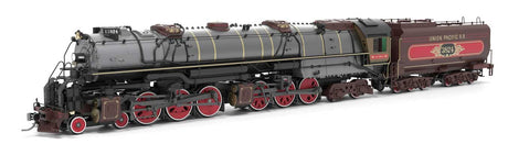 UP Class CSA-2 Post-1947 Early 4-6-6-4 Challenger - Sound & DCC - Paragon4 -- Union Pacific #3824 (Fantasy 1800s, gray, brown, red, graphite)