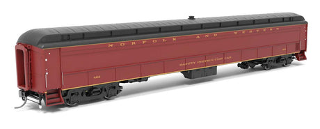 Heavyweight Railroad Instruction - Exhibit Car - Ready to Run -- Norfolk & Western #402 (maroon, black)