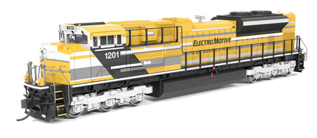 EMD SD70ACe - Sound and DCC - Paragon4(TM) -- Electro-Motive Division/Progress Rail #1201 (yellow, white)