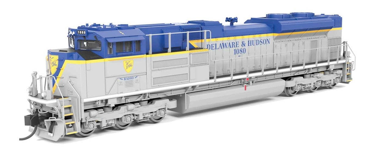 EMD SD70ACe - Sound and DCC - Paragon4(TM) -- Norfolk Southern #1080 (Delaware & Hudson Heritage, gray, blue, yellow)