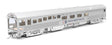Theater Track Inspection Car - Ready to Run -- Santa Fe #89 (1975-1982, stainless)