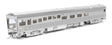 Theater Track Inspection Car - Ready to Run -- Santa Fe #89 William Barstow Strong (1990-1995, stainless)