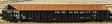 52'6" 15-Panel Mill Gondola - Lightly Dented Sides - Ready to Run -- Pere Marquette #18863 (black, white)