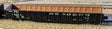 52'6" 15-Panel Mill Gondola - Medium Dented Sides - Ready to Run -- Pere Marquette #18885 (black, white)