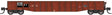 52'6" 15-Panel Mill Gondola - Lightly Dented Sides - Ready to Run -- Buffalo & Pittsburgh BPRR #559353 (Patched, Boxcar Red)