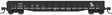 52'6" 15-Panel Mill Gondola - Lightly Dented Sides - Ready to Run -- Chesapeake & Ohio #218879 (black, white stripe, Progress Logo)