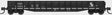 52'6" 15-Panel Mill Gondola - Heavily Dented Sides - Ready to Run -- Chesapeake & Ohio #218866 (black, white stripe, Progress Logo)