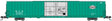 Pullman-Standard 86' Auto Parts Double-Door Boxcar - Ready to Run -- New York Central #67672 (Jade Green, silver, Small Cigar Band Logo)
