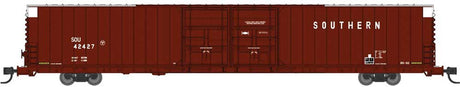 Pullman-Standard 86' Auto Parts Double-Door Boxcar - Ready to Run -- Southern Railway #42427 (Claytor Scheme 1980s, Boxcar Red, white)