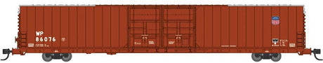 Pullman-Standard 86' Auto Parts Double-Door Boxcar - Ready to Run -- Union Pacific WP #86057 (1980s Boxcar Red, white, small UP shield)