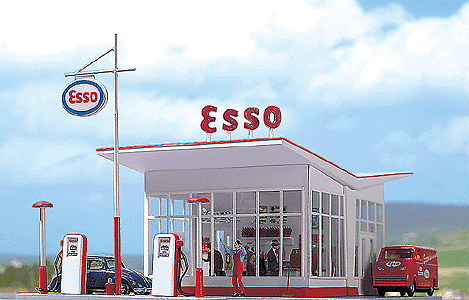 1950s ESSO Gas Station -- Kit