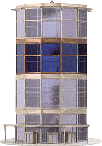Add-On Floors for High-Rise Office Buildings -- For Copper Exterior Building (#189-1008) 7-11/16 x 7-11/16 x 3-3/4"