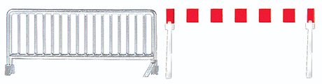 Crowd Control Barrier Set -- pkg(20)