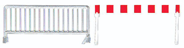 Crowd Control Barrier Set -- pkg(20)