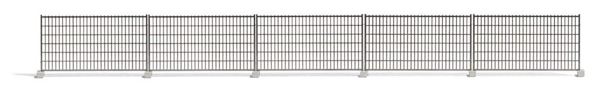 Wire Construction Fence - Kit -- 5 Sections, Each: 1-9/16  4cm x 7/8"  2.3cm-2